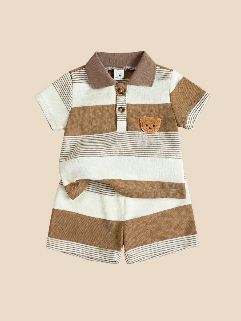 Ensemble polo & short Ourson