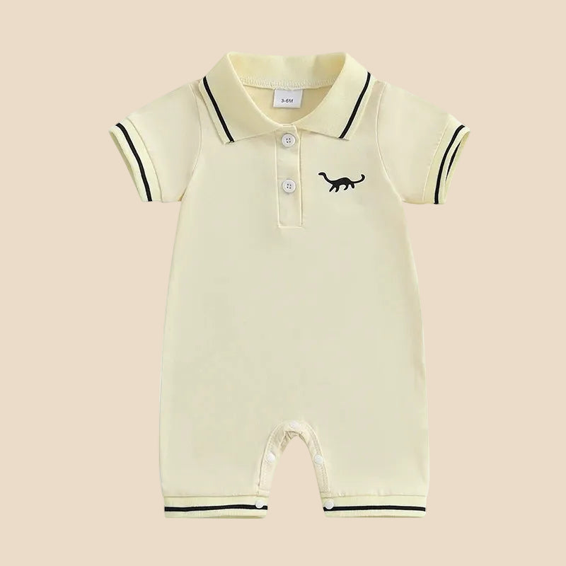 Grenouillère polo petit dinosaure
