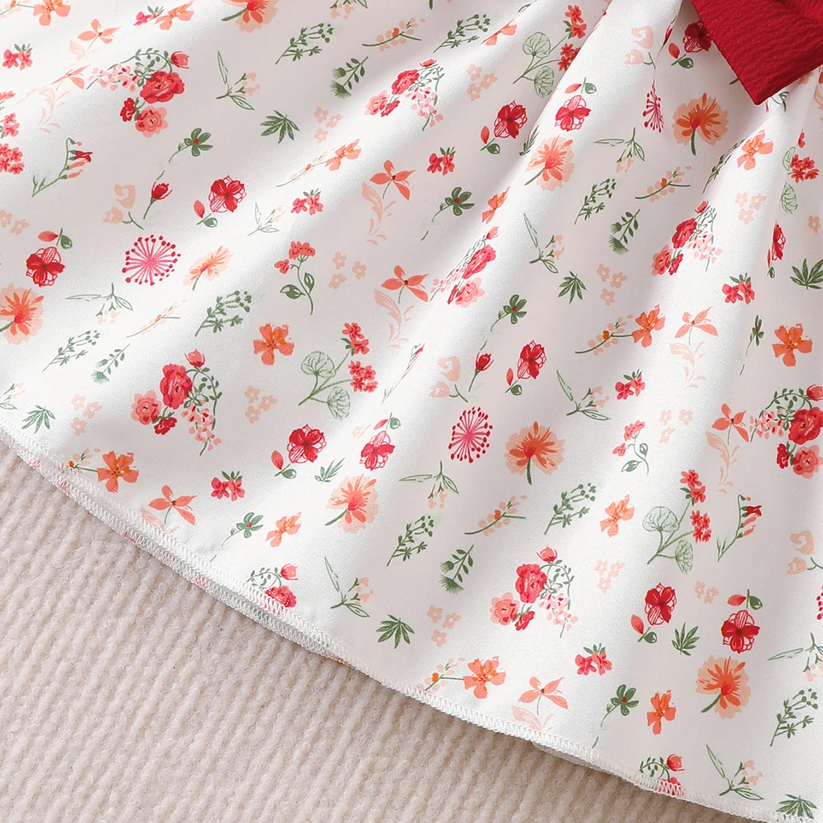 0-24 Months Baby girl Bress with Small floral Ruffle edge sleeveless Dress+Headband 2Pcs/set Cute Baby girl Summer Dress