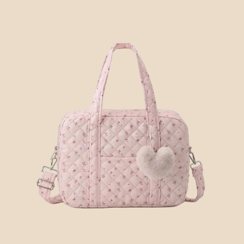 Sac à langer fleuri