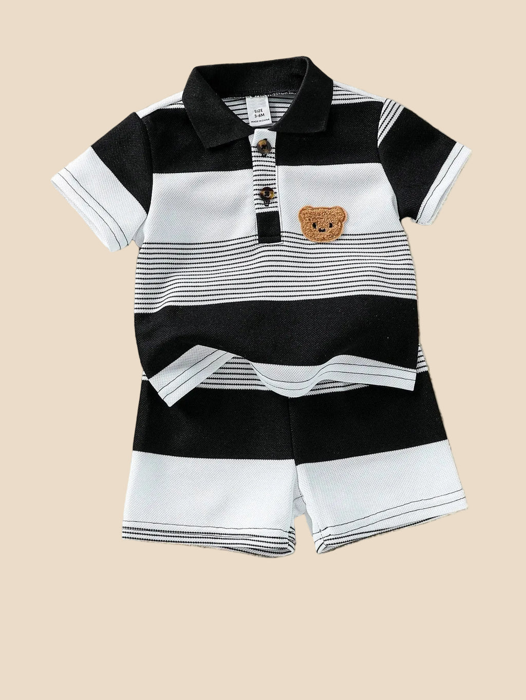 Ensemble polo & short Ourson